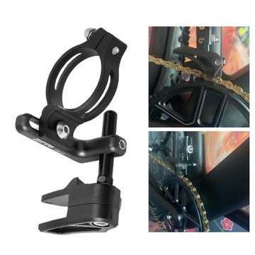 Направляющая велосипедной цепи Шоссейный и горный велосипед 34,9 мм Черный