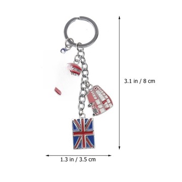 Кольцо с флагом Юнион Джек