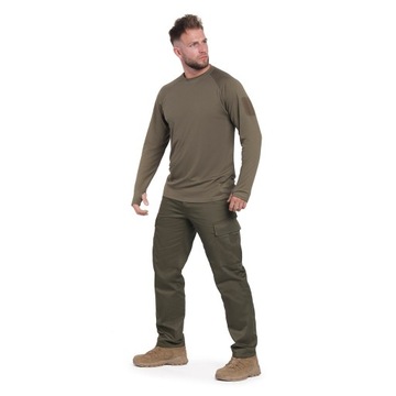 Koszulka termoaktywna z długim rękawem Mil-Tec Tactical D/R olive XXL