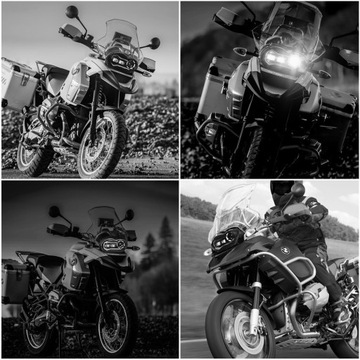 Фара для мотоцикла BMW R1200GS K25 Canbus LED DRL E9, одобрение