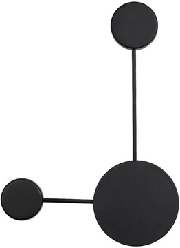 KINKIET LED CZARNY ŚCIENNY RABALUX AMADEO 1X7W