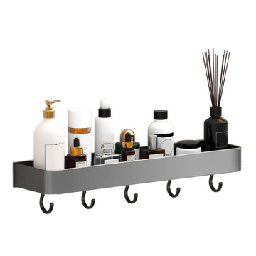 Wall Mounted Storage Rack for Bathroom Space Save