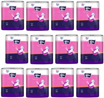Podpaski Bella Nova 20 szt x12op= 240szt