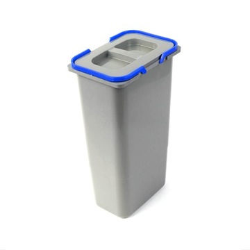 Контейнер для мусора 9л, с крышкой и ручками.