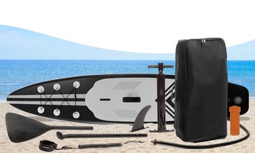 САП-ДОСКА ДЛЯ ПЛАВАНИЯ 350 СМ, НАДУВАННАЯ, ВЕСЛО С ВЕСЛОМ