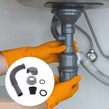 ПРОСТАЯ ДИЗАЙН СЛИВНАЯ ТРУБА ГИБКИЙ ШЛАНГ ДЛЯ ВАННОЙ КОМНАТЫ