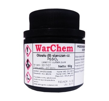 SIARCZAN OŁOWIU (II) - 50g WARCHEM [49693]