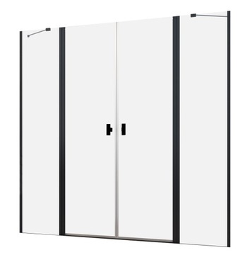 Drzwi prysznic Nes DWD II BLACK 200x200 W1 RADAWAY
