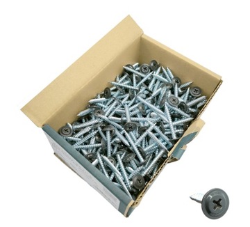 Wkręt montażowy z łbem podkładkowym 4.2x32 RAL 7016 antracyt 250 szt