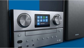 НОВАЯ СТЕРЕОСИСТЕМА PHILIPS TAM8905 CD Bluetooth Spotify WIFI FM DAB+