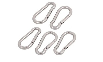 KARABIŃCZYKI PARKSIDE 5 SZTUK 8 x 80mm MAX 150kg