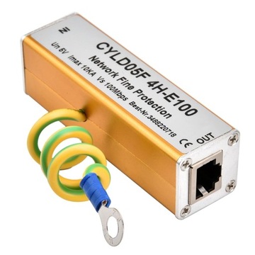 OCHRONNIK PRZECIWPRZEPIĘCIOWY RJ45 RJ11 ADAPTER