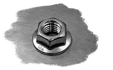 M6 A2 ГАЙКА ФЛАНЕЦ ИЗ НЕРЖАВЕЮЩЕЙ НЕРЖАВЕЮЩЕЙ, ГЛАДКАЯ 6923 (10)