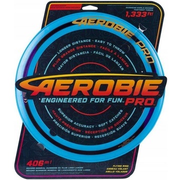 КОЛЬЦО ДЛЯ МЕТАНИЯ ФРИСБИ AEROBIE PRO, ЖЕЛТОЕ