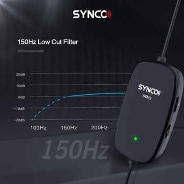 Петличный микрофон Synco S6M2 с мониторингом и фильтром LowCut