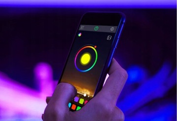 СВЕТОДИОДНАЯ ЛЕНТА 4M RGB USB 5050 для ТВ Ledy НАБОР ЦВЕТОВОЙ ПАМЯТИ ДИСТАНЦИОННОГО ПРИЛОЖЕНИЯ