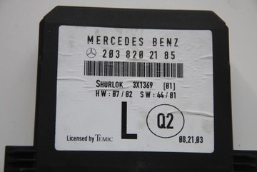 MERCEDES-BENZ C W203 2003 JINÉ VYBAVENÍ ELEKTRICKÉ