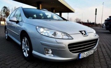 Peugeot 407 SW 2.0 HDi FAP 163KM 2010 Peugeot 407 2.0 HDI 163KM Automat, Panorama, Skory, Serwisowany 2.0 Diesel, zdjęcie 9