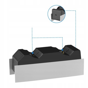 ДОК-СТАНЦИЯ IPLAY HBP-245 PS5, ЗАРЯДНОЕ УСТРОЙСТВО ДЛЯ 2 Пэд-контроллеров