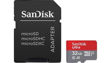 Karta pamięci SANDISK Ultra MicroSDHC 32GB