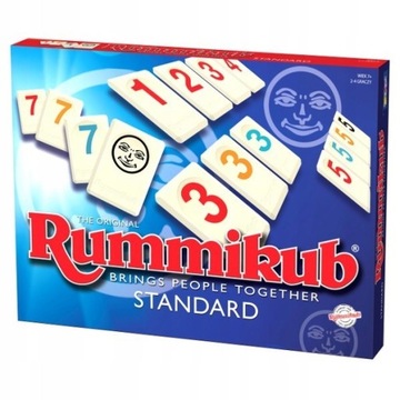 GRA RUMMIKUB STANDARD rodzinna gra liczbowa