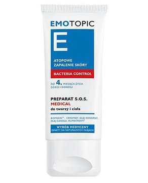 Emotopic Bacteria Control do twarzy i ciała 30 ml