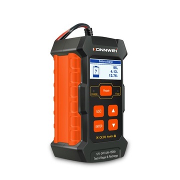 Тестер автомобильного аккумулятора Konnwei KW520