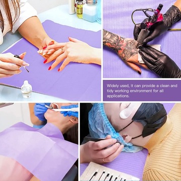 Podkład Kosmetyczny Serweta 50 SZT Nieprzemakalny