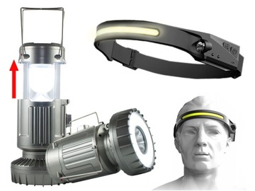 CZOŁOWA MOCNA LATARKA CZOŁÓWKA LAMPA SOLARNA LED
