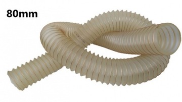 Wąż odciągowy PUR folia ultra lekka 80mm 5m