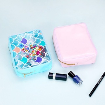 Прозрачная сумка для туалетных принадлежностей Женская сумочка Косметическая