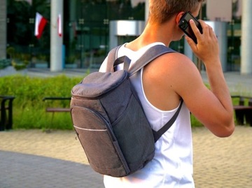 ТЕРМОРЮКЗАК ТЕРМОСУМКА 14л + ОХЛАЖДАЮЩИЕ ПОДСТАВКИ 3шт.