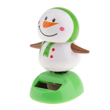 Solar Powered Bobbling Dancing Figure Toy Car I