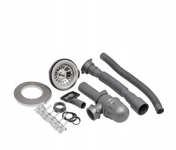 Мойка стальная Микро Лен 57х45х16+сифон