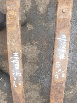 ПРУЖИНА ПРУЖИНА ЗАДНЯЯ ПРАВАЯ ЛЕВАЯ RENAULT MASTER 2