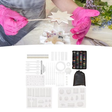 Набор для изготовления украшений из смолы. Легко вынимается из формы. Подвеска для б.