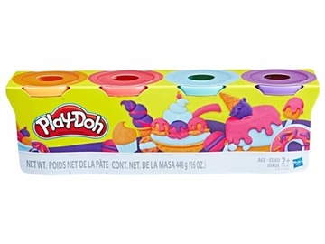 Ciastolina Play Doh 8 tub duże pastelowe kolory E4869