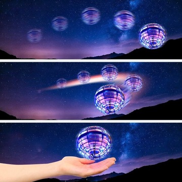 ЛЕТАЮЩИЙ СВЕТЯЩИЙСЯ ШАР НЛО ШАР СВЕТОДИОДНАЯ ИГРУШКА