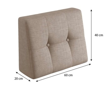 Poduszki na palety poduszka boczna narożnik 60/40 (VERONA BOCZNA_60x40x15)