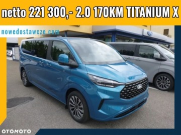 Ford Tourneo Custom II  L1 2.0 EcoBlue 170 KM 170KM 2025 Ford Tourneo Custom Ford Tourneo Custom 2.0 EcoBlue 320 AWD L2 Titanium X