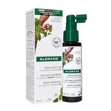 KLORANE Serum przeciw Wypadaniu WŁOSÓW z Chininą 100ml