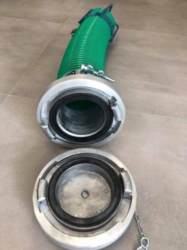 Przedłużenie szamba Szybkozłączka Zestaw Wąż ssawny PCV 110mm / 27m