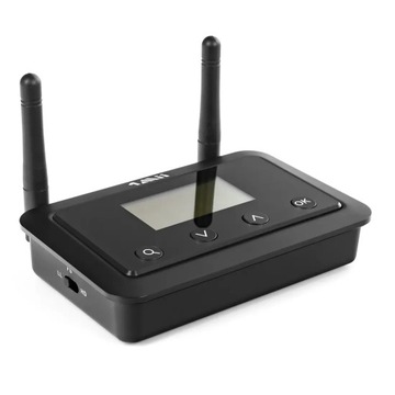 Приемник Bluetooth-передатчик с ЖК-дисплеем, радиус действия 50 м B03Plus для нескольких устройств