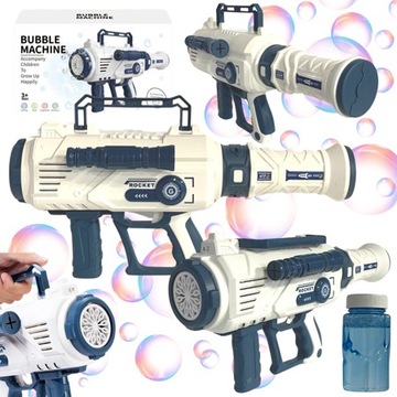 ВОДЯНОЙ ПИСТОЛЕТ ПУЗЫРЬКИ МАШИНА ДЛЯ МЫЛЬНЫХ ПУЗЫРЕЙ СВЕТ + ЖИДКОСТЬ