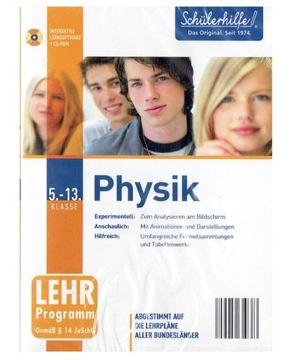 Physik Klasse 5 - 13 CD-Rom Schülerhilfe FIZYKA
