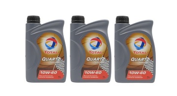 Olej Total QUARTZ RACING 10W60 3x 1L