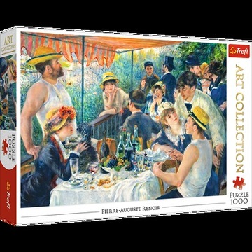 Puzzle 1000 Śniadanie wioślarzy TREF /Trefl