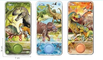 Gra wodna dinozaury