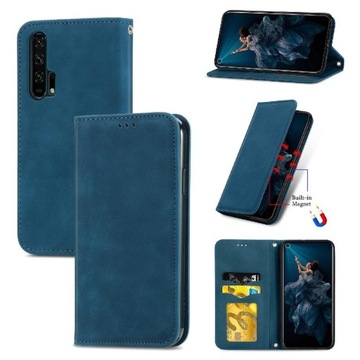 Etui dla Huawei Honor 20 Pro Odporny na wstrząsy Skórzane etui Osłona z