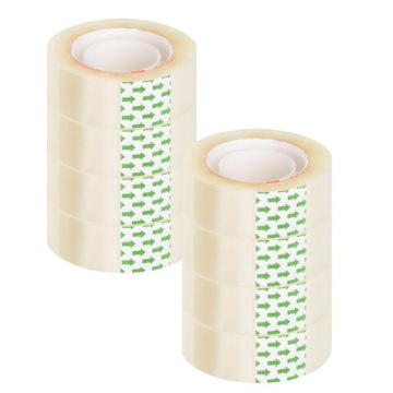 8x ПРОЗРАЧНАЯ ОФИСНАЯ КЛЕЙКАЯ 18мм 20м НАБОР 8ШТ ДЛЯ ШКОЛЫ